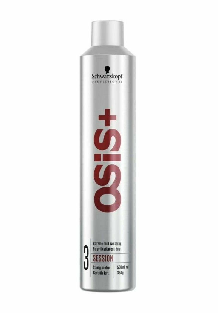 Schwarzkopf Professional Лак для экстрасильной фиксации волос Osis+ Session, 500 мл