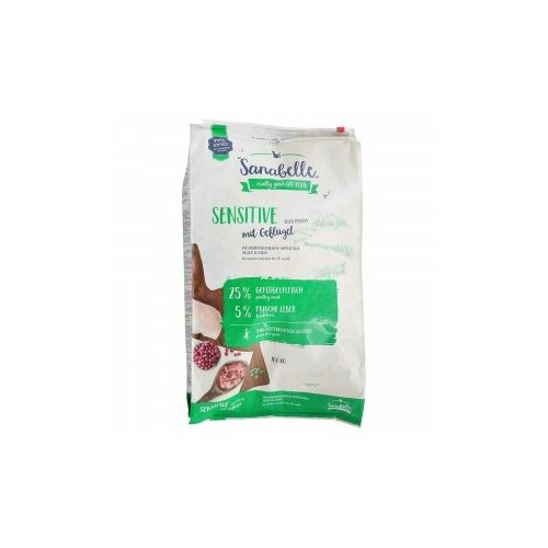 Sanabelle Adult Sensitive Poultry Сухой корм для кошек с чувствительным пищеварением с Птицей 10кг