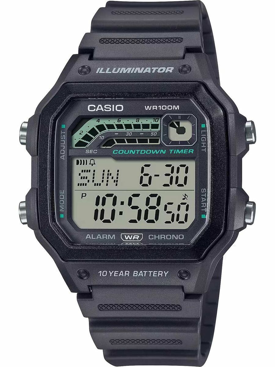 Наручные часы CASIO Standard WS-1600H-8A