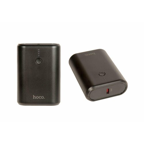 Powerbank Внешний аккумулятор HOCO Q3 Mayflower быстрая зарядка QC30 PD20 USB-A 18W 10000mAh черный 300600₽