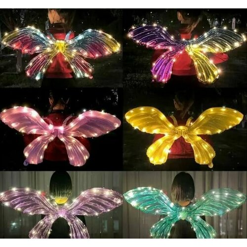 фото Набор для создания светящихся крыльев. в комплекте диоды, насос и крепления снежкофф