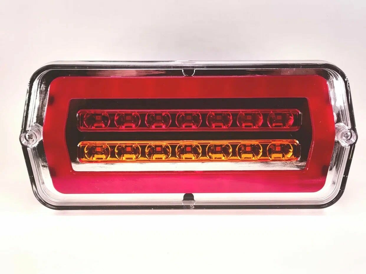 Задний неоновый фонарь УАЗ, ГАЗ, прицепы, 12В, динамический поворотник, правый, 1132.3716-32R NEON