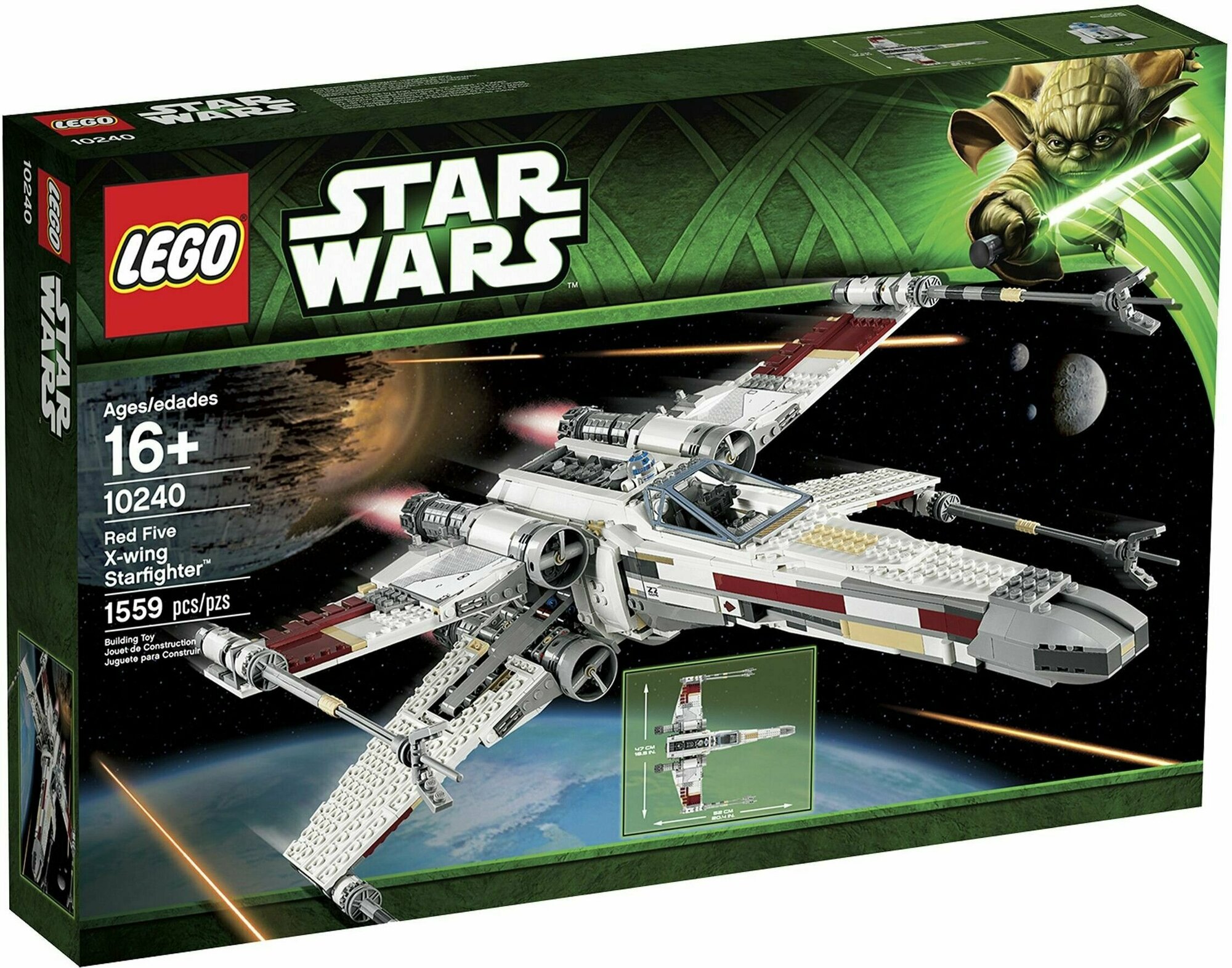 Конструктор LEGO Star Wars 10240 Истребитель X-wing Красного-пять UCS