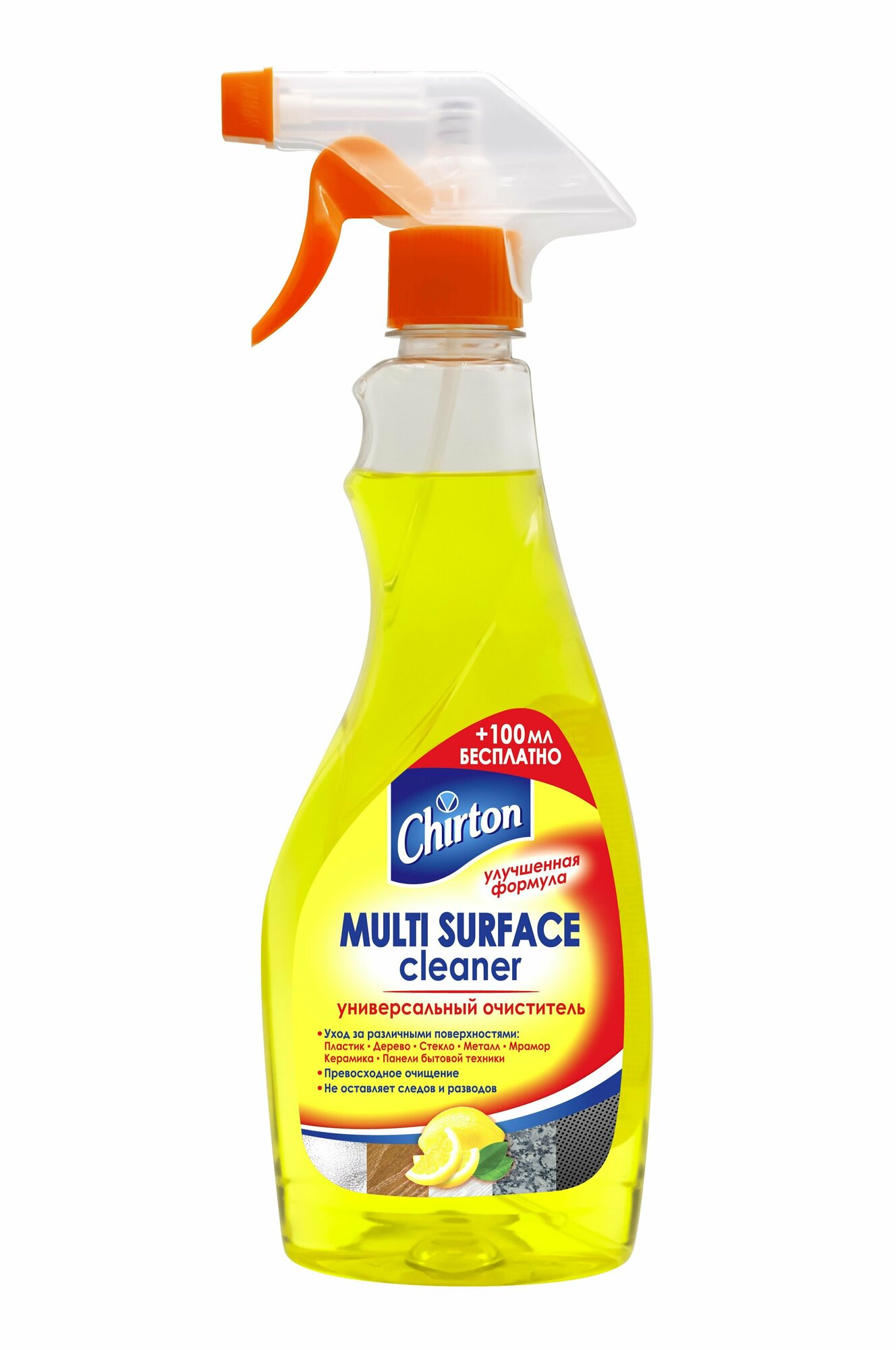 Очиститель Chirton "Multi Surface Cleaner" средство для секол, мебели, кафеля, 500 мл