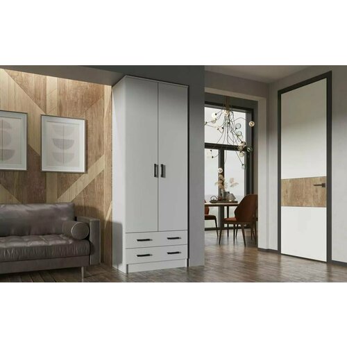 Шкаф Дуэт платяной дизайн 1