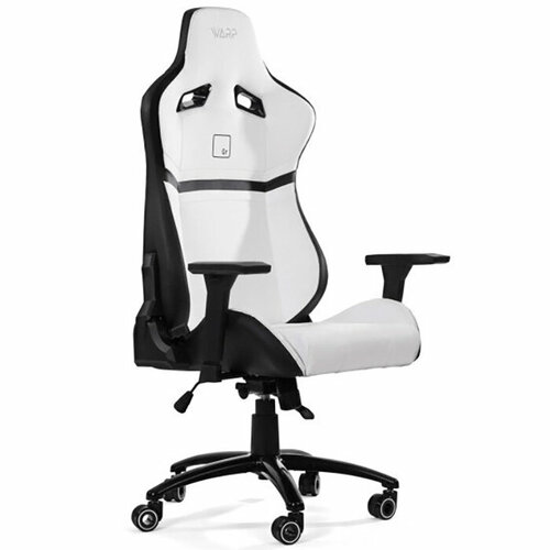 Кресло игровое WARP Gr black/white