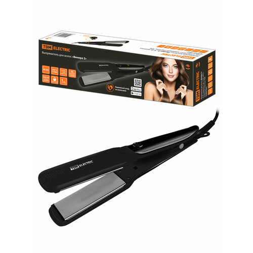 Выпрямитель для волос Венера 2 45 Вт керамика 5 ур t 150-230 С плавающие пластины TDM 155500₽