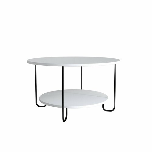 Журнальный LaRedoute Журнальный стол CORRO COFFEE TABLE WHITE единый размер белый