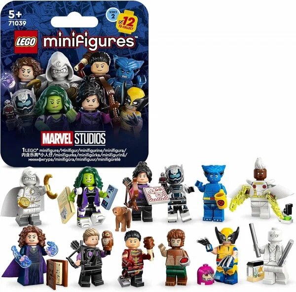 LEGO Disney Princesses LEGO Минифигурка LEGO Minifigures Marvel 71039 Series 2, 1 шт. в упак.