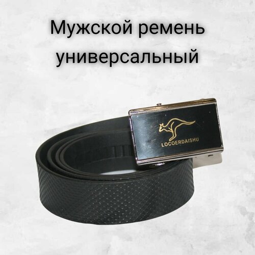 фото Ремень , размер 120, черный ragmi