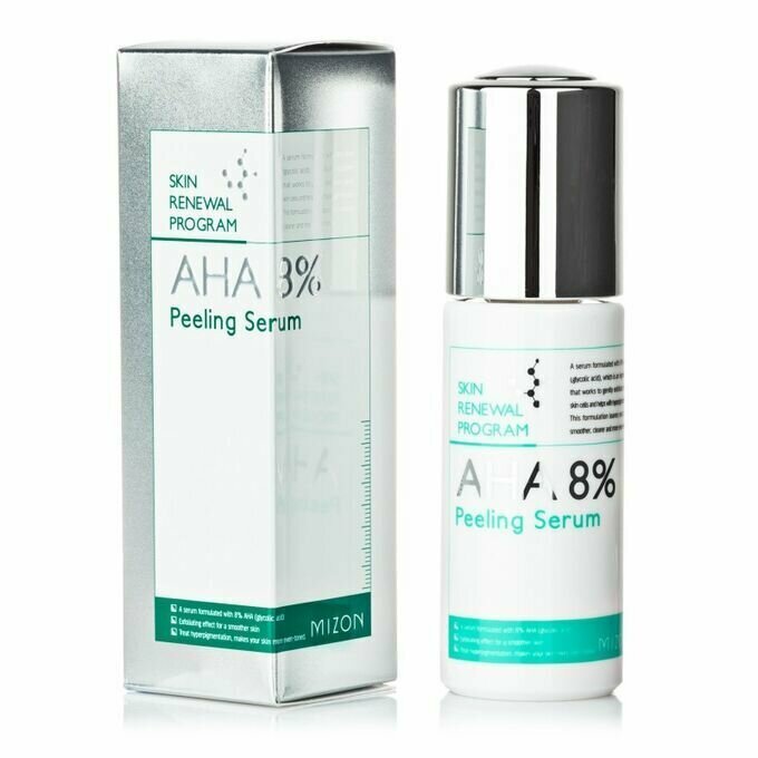 Сыворотка с фруктовыми кислотами Mizon Aha 8% Peeling Serum - фото №19