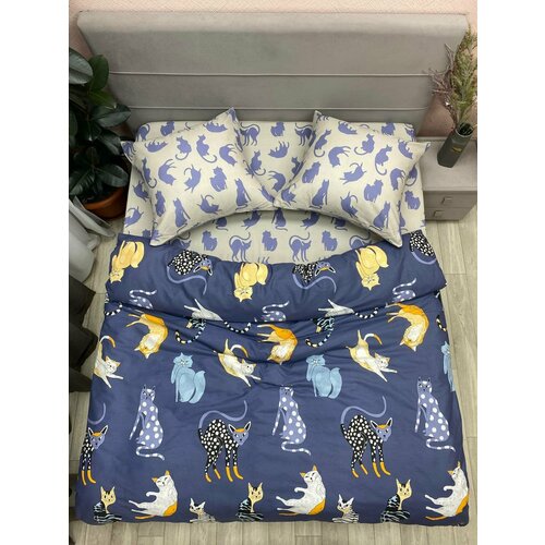 бежевый, синий, желтый