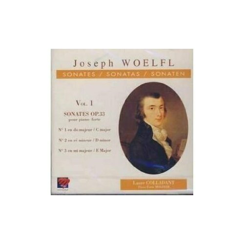 AUDIO CD Joseph Wolfl: Klaviersonaten op.33 Nr.1-3. 1 CD audio cd beethoven l v klaviersonaten nr 1 32 barenboim daniel