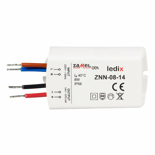 Zamel Блок питания LED 14V DC 8W на стенну