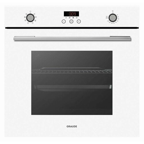 Электрический духовой шкаф Graude COMFORT BE 603 W белый 7 режимов нагрева дверца с 3х-слойным остеклением каталитическая очистка 5699000₽
