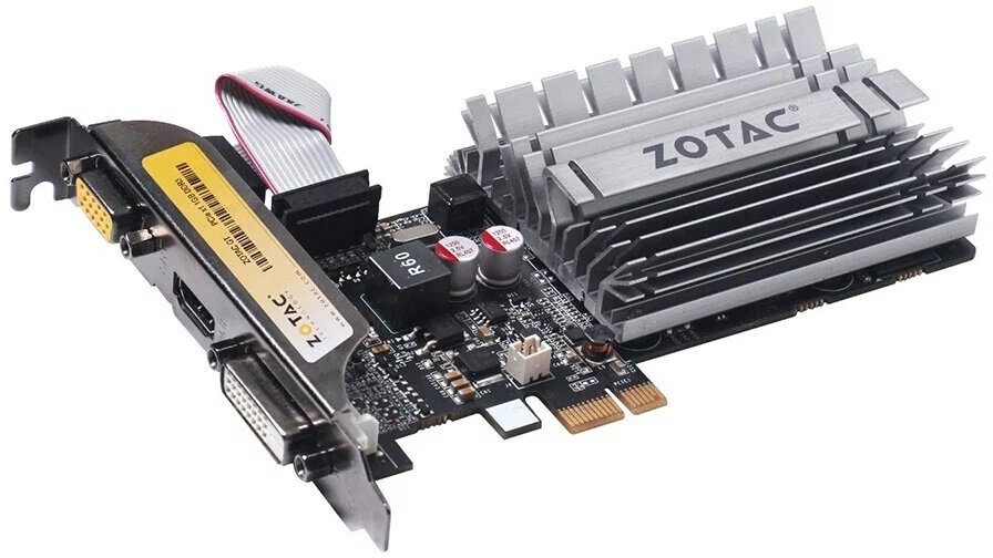 Видеокарта PCI-E Zotac GeForce GT 630 1024MB 128bit GDDR3 [ZT-60404-10L/B] DVI miniHDMI