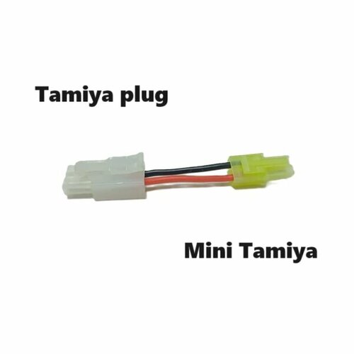 Переходник TAMIYA plug на Мини Тамия (папа / папа) 101 разъем KET-2P L6.2-2P адаптер Mini TAMIYA Tplug плаг запчасти переходник tamiya plug на мини тамия мама мама 106 разъем ket 2p l6 2 2p адаптер mini tamiya tplug плаг штекер силовой