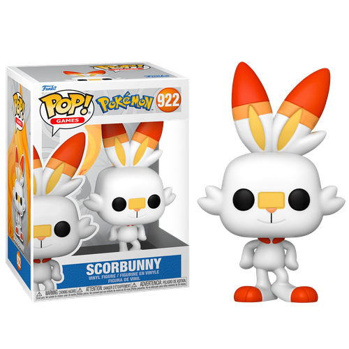 Фигурка Funko POP Scorbunny (Американская версия) из сериала Pokemon 922