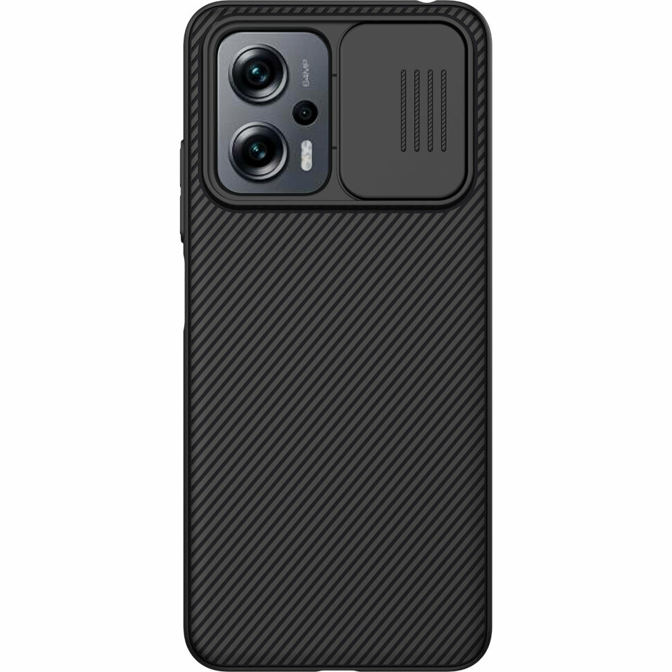 Накладка Nillkin Cam Shield пластиковая для Xiaomi Redmi Note 11T Pro 5G / Note 11T Pro+ 5G / Poco X4 GT / K50i 5G Black (черная)