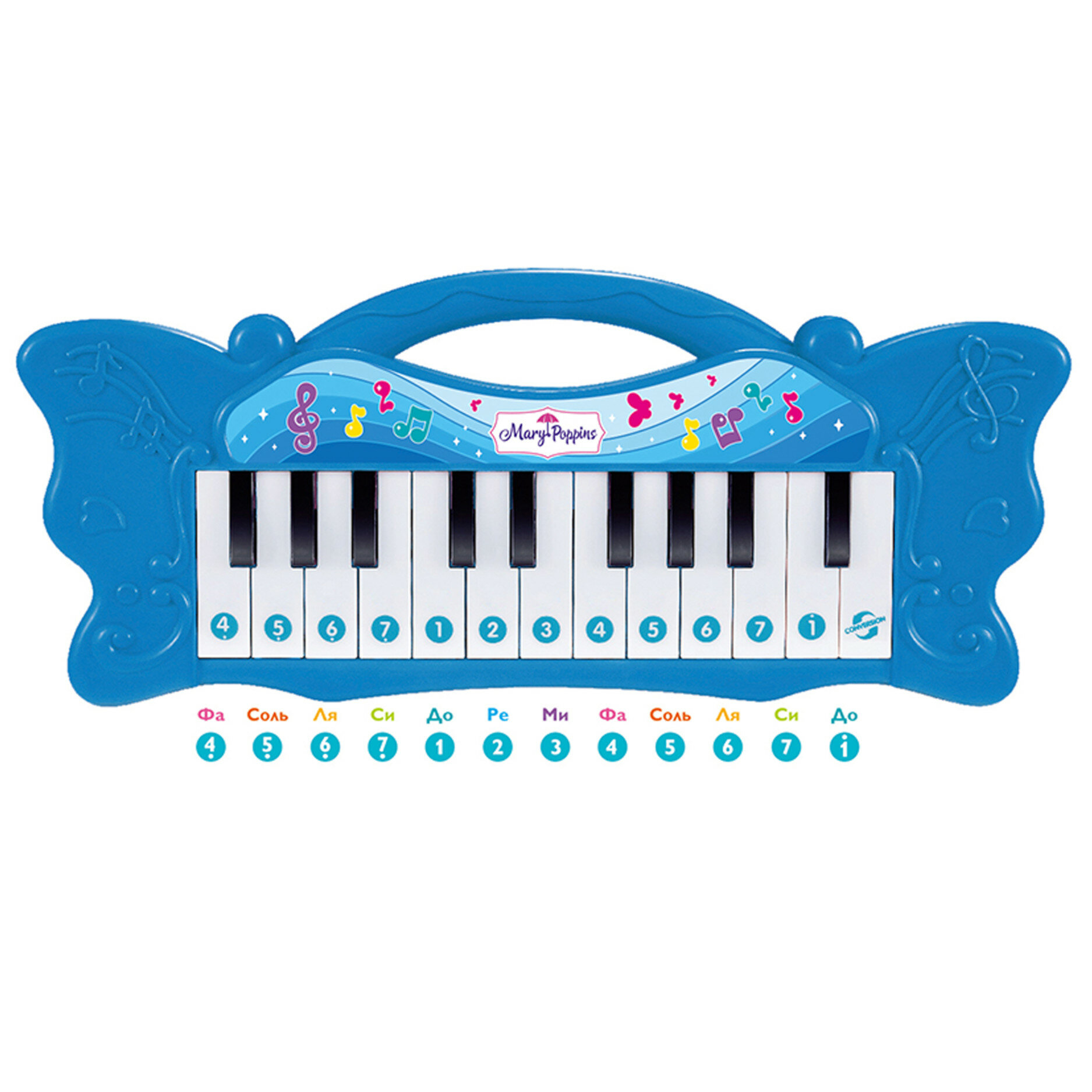 Мини-синтезатор Mary Poppins "Классика для малышей" 453190, розовый - фото №7