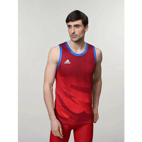 Джерси adidas, размер 2XL, красный