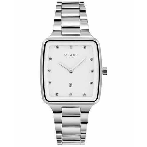 фото Наручные часы obaku, белый, серебряный