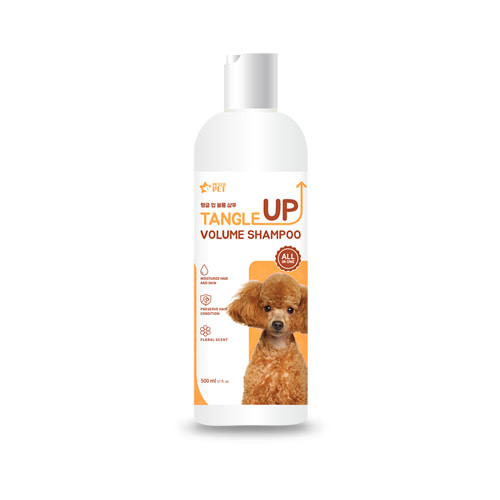 DEOPROCE Шампунь для собак для придания объема PETERPET TANGLE UP VOLUME SHAMPOO 500 мл