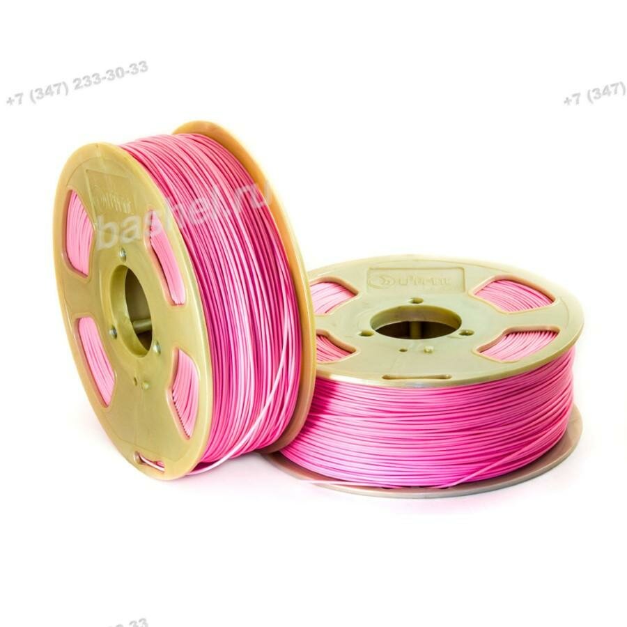 Пластик для 3D принтера GF ABS Розовый (Pink) 175 мм. 1 кг Geek Filament