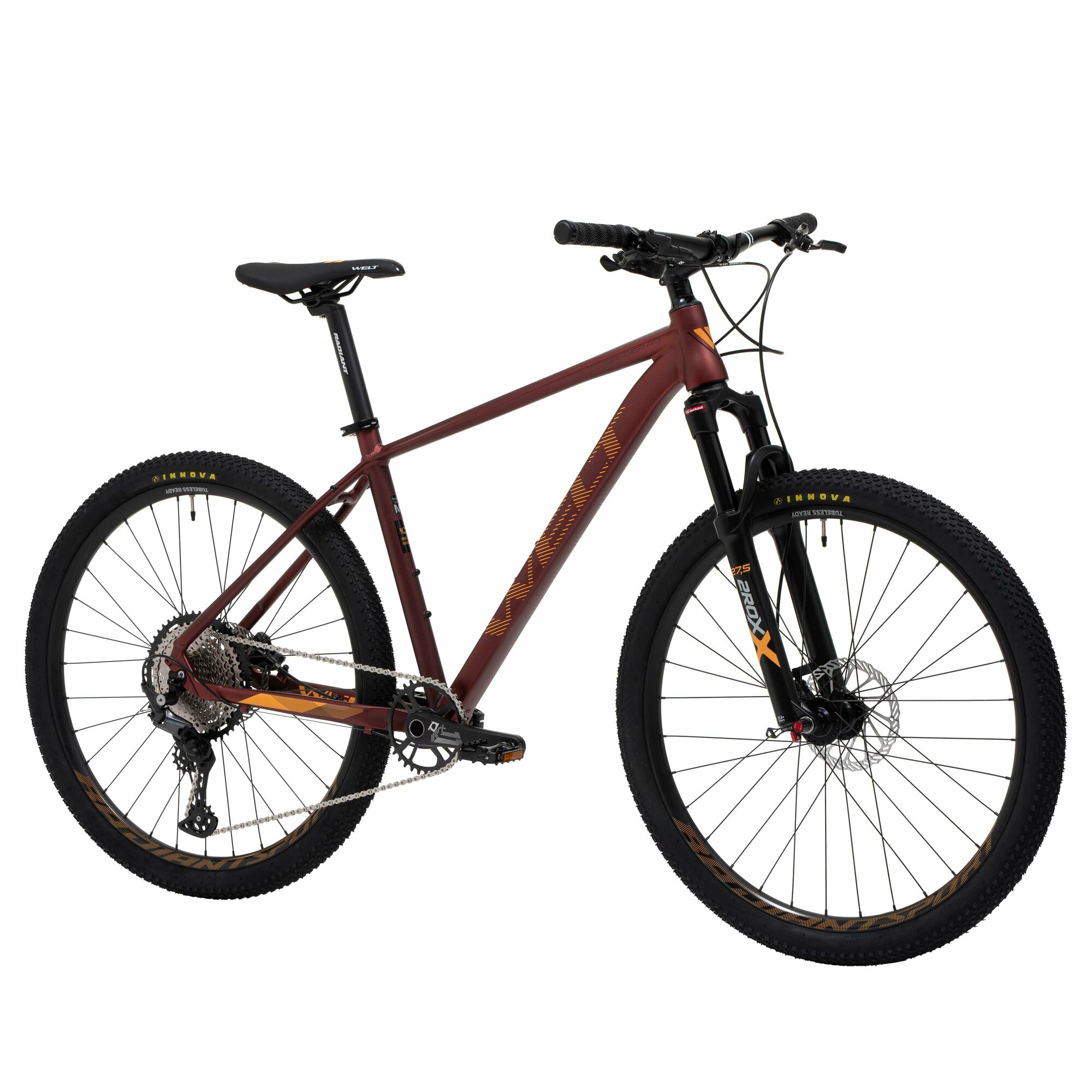 Велосипед Welt Ranger 4.0 27 2024 Red (дюйм:18)