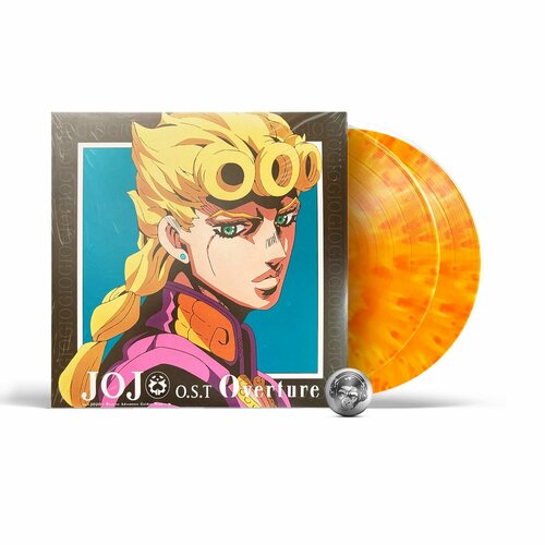 OST - Jojo's Bizarre Adventure Golden Wind (Yugo Kanno) (coloured) (2LP) 2023 Orange Yellow Marble, Limited Виниловая пластинка