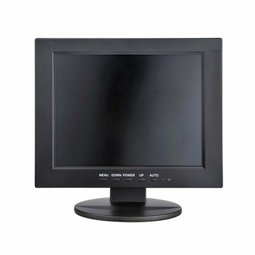 POScenter 10,4" Монитор 10" TFT LED (VGA) (800х600, 4:3, кабель 3,0 м, подставка, черный), черный