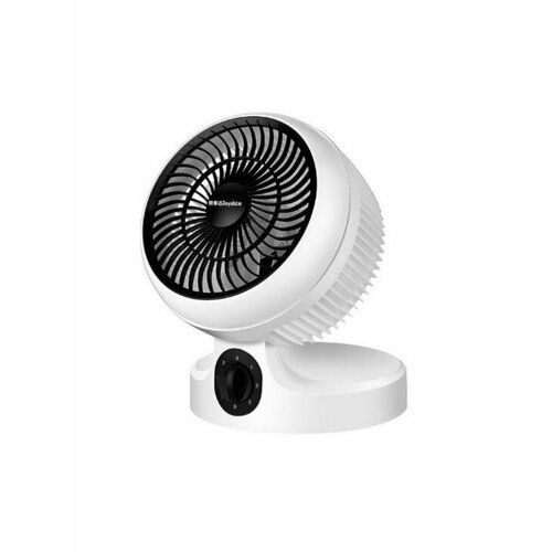 Настольный портативный вентилятор белогочерного цвета 259000₽