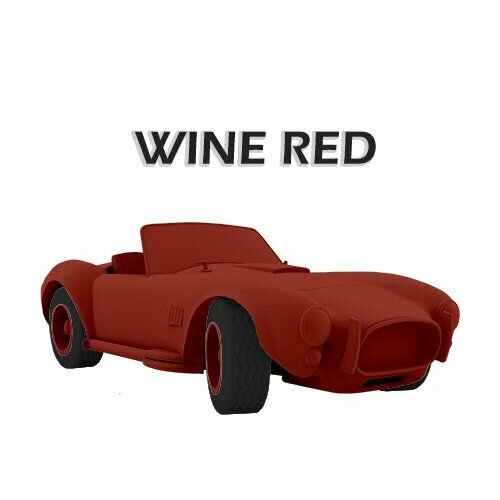 Красный колер для жидкой резины Larex, Plasti Dip на 5 л. готового материала - Wine Red