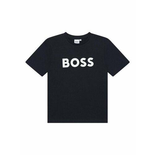 шорты boss размер 10y [mety] черный Футболка BOSS, размер 10Y [METY], черный