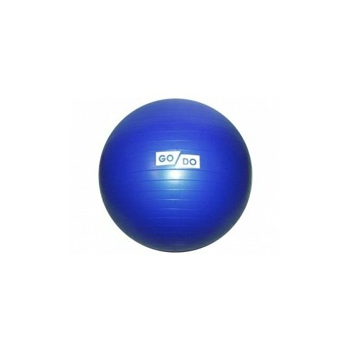 мяч для фитнеса mad wave anti burst gym ball черный 65 Мяч для фитнеса Anti-burst GYM BALL матовый. Диаметр 65 см: FB-65 1000 г (Синий)