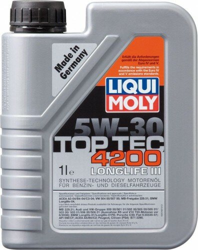 Масло моторное LIQUI MOLY SAE 5W30 Top Tec 4200 1 л. 7660/8972 синтетическое