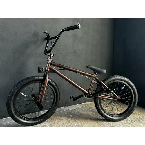 Велосипед BMX Richiesto 20 Рама 10 Трюковый Подростковый детский Унисекс коричневый 2070000₽