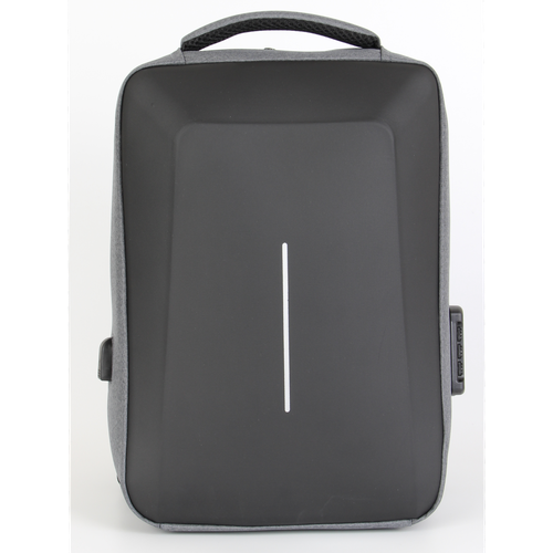 Рюкзак мужской городской с USB портом, кодовым замком, для ноутбука 15.6", деловой стиль