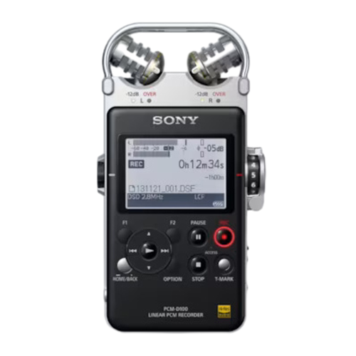 Рекордер Sony PCM-D100 комплект ветрозащиты для рекордера rycote audio kit sony pcm d100 ryc046024