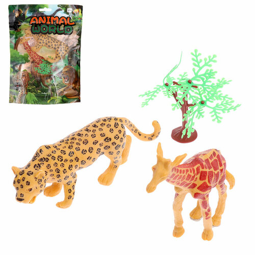 Набор животных Животный мир 2 фигурки 452₽