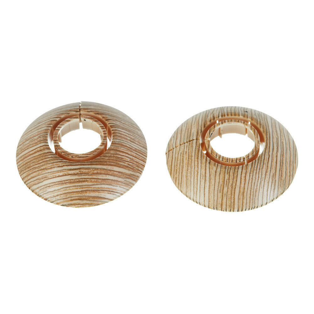 Обвод для труб ПВХ декоративный Идеал 16-22 мм дуб рустик (2 шт.) Идеал ОТ16-22-Ф2 211 ДУБ РСТ