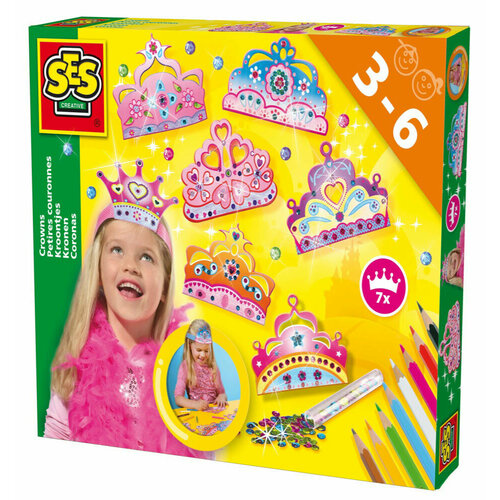 SES Creative Набор для создания украшений Сделай короны