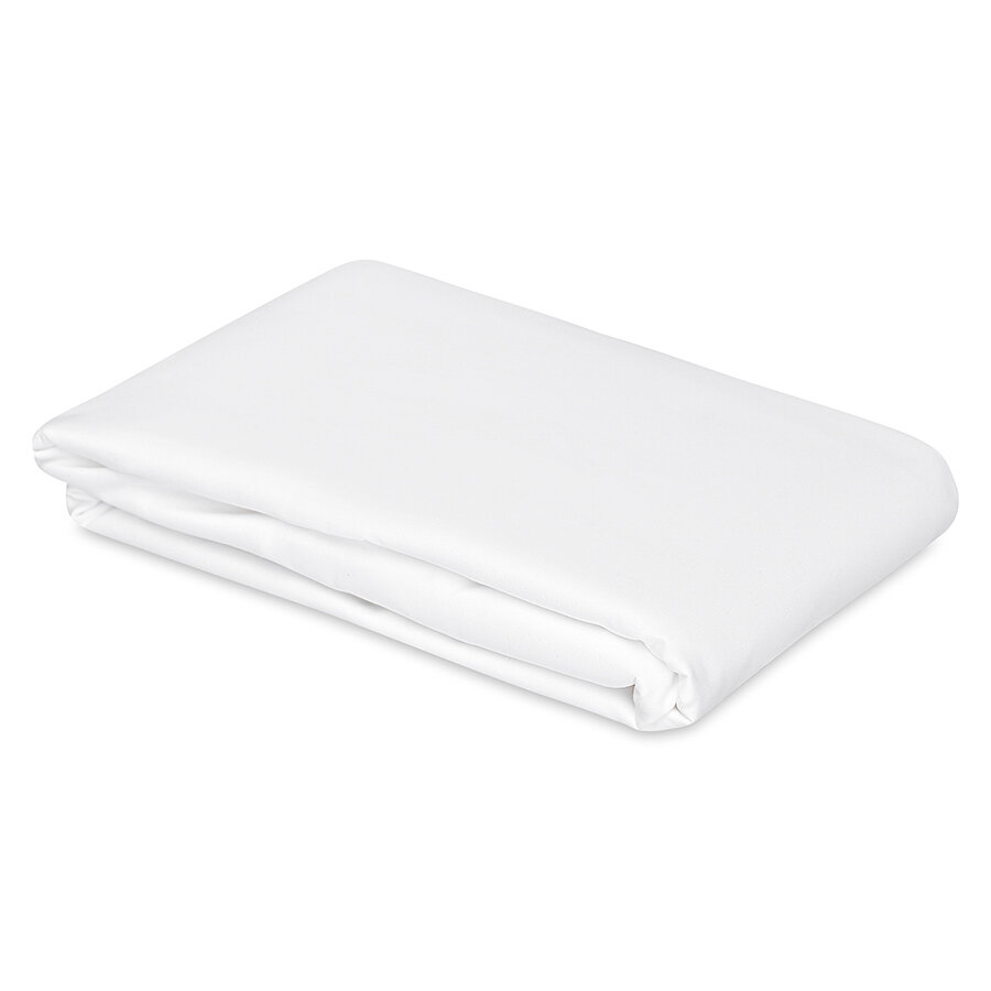 фото Простыня 240х270 см из плотного сатина белого цвета Essential Tkano TK24-SH0006