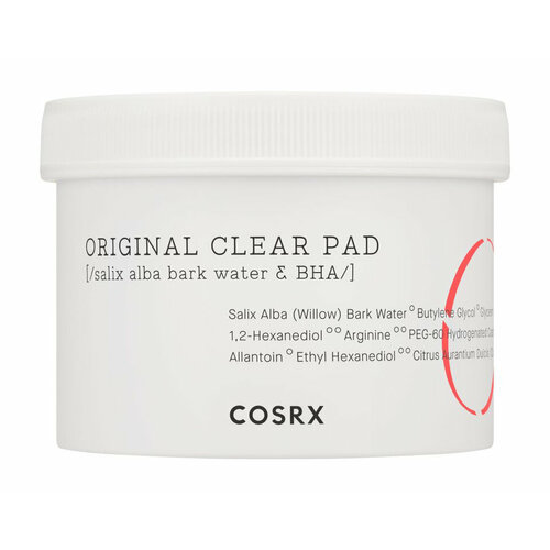 Очищающие пэды для лица Cosrx One Step Original Clear Pad ватные диски cosrx очищающие пэды для лица one step original clear pad