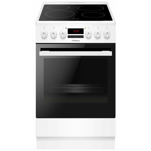Электрическая плита Hansa FCCW58240H белый 62 л 8700 Вт гриль конвекция рецепты на дверце 8 режимов 4499000₽