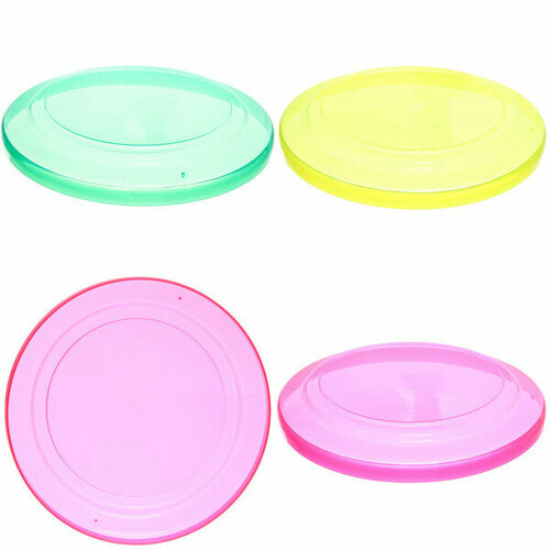 Летающая тарелка Яркие блики 22 см микс 339₽