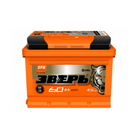 Аккумулятор автомобильный зверь EFB 60.1 Ah 640А ПП (242x175x190) L2   ...