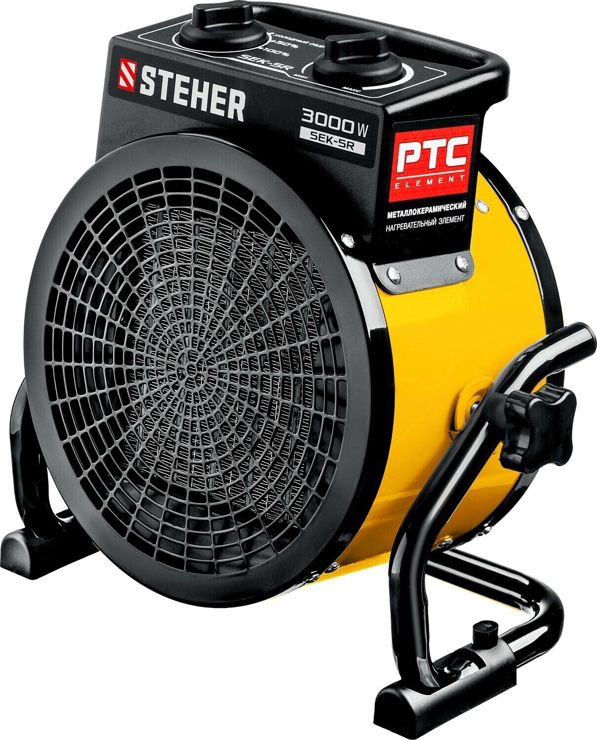 STEHER 3 кВт электрическая тепловая пушка (SEK-5R)