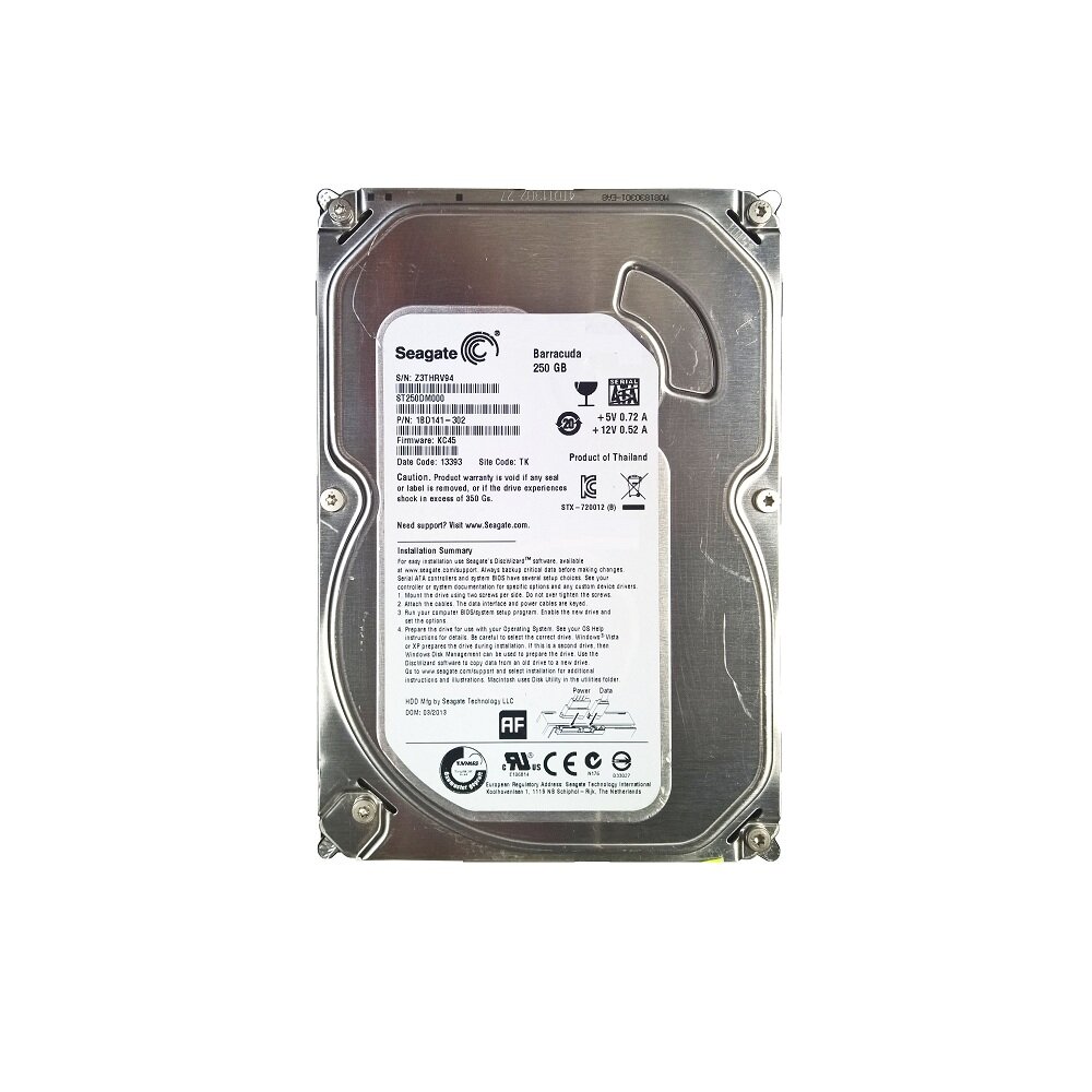 Б/у Винчестер SATA 250Gb Seagate ST3250318AS