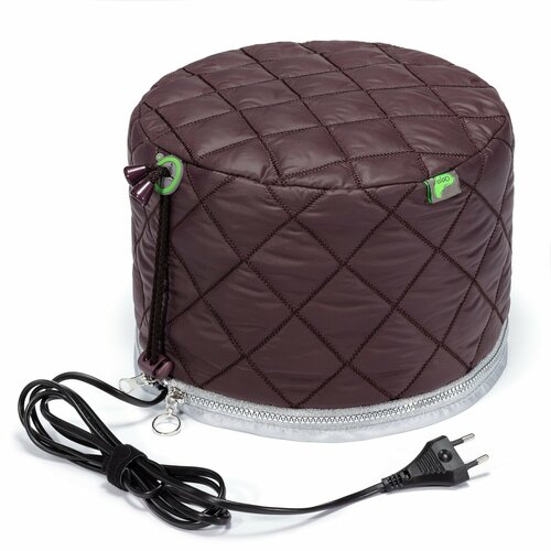 Термошапка для волос Qojo коричневая SIRIUS BBROWN 25X18 см 3570₽